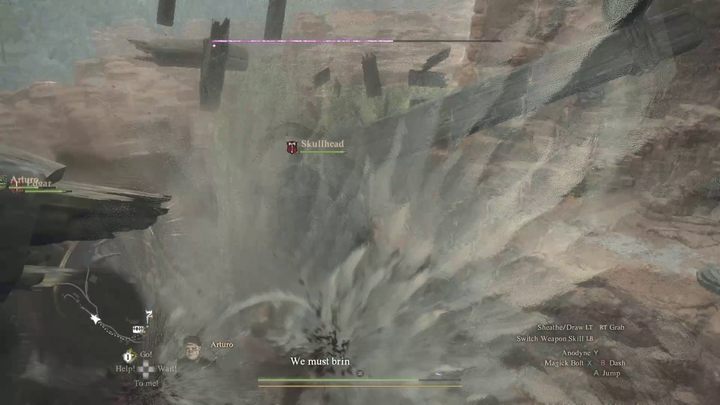 Jeszcze bardziej niebezpieczny może okazać się atak gryfa - Dragons Dogma 2: Jak korzystać z kolejki? - Dragons Dogma 2 - poradnik do gry