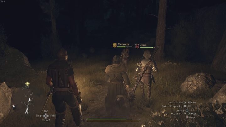 Podróżując nocą musicie mieć na uwadze to, że przestrzeń wokół Was może stać się bardzo ciemna - Dragons Dogma 2: Czy jest cykl dnia i nocy? - Dragons Dogma 2 - poradnik do gry