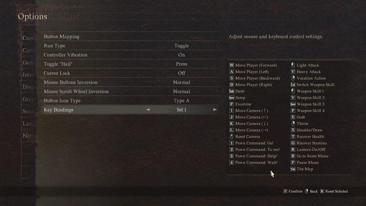 Jeżeli domyślny system sterowania nie przypadnie Wam do gustu, w zakładce Controls w menu opcji możecie swobodnie zmienić przypisanie przycisków do funkcji - Dragons Dogma 2: Sterowanie - Dragons Dogma 2 - poradnik do gry