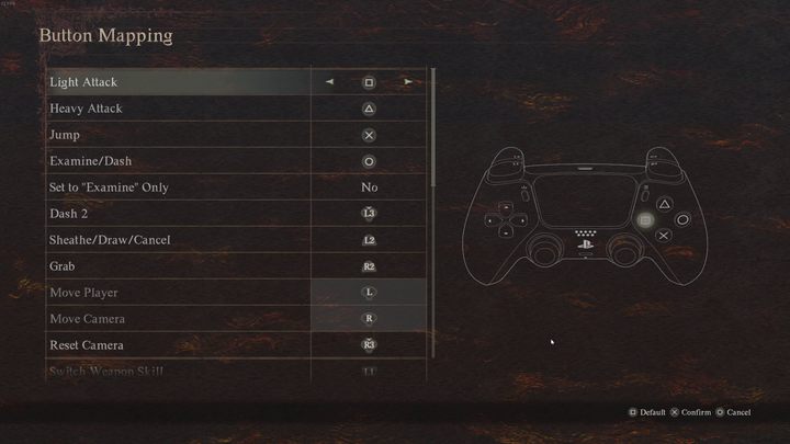Korzystający z kontrolera gracze mogą zrobić to samo wybierając opcję Button Mapping i ręcznie ustawiając przycisk dla każdej z akcji - Dragons Dogma 2: Sterowanie - Dragons Dogma 2 - poradnik do gry