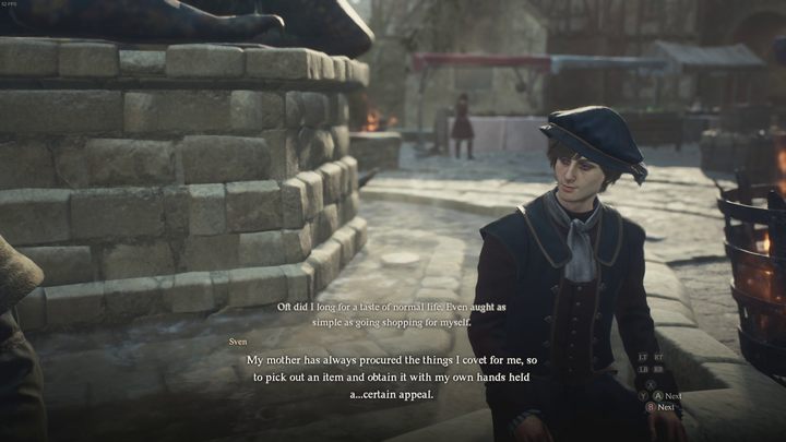 Przy okazji spotkań, chłopiec będzie dzielił się z Wami różnymi ciekawostki na swój temat - Dragons Dogma 2: Czy dać złoto Svenowi? - Dragons Dogma 2 - poradnik do gry