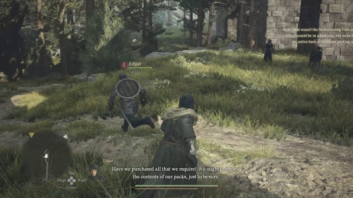 Wyjdźcie z miasta zachodnią bramą i podążajcie za znacznikiem misji - Dragons Dogma 2: Jak odblokować wokacje Warrior i Sorcerer? - Dragons Dogma 2 - poradnik do gry