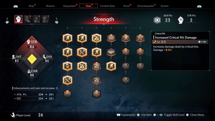 Każdy poziom tej umiejętności zwiększa obrażenia zadawane przez trafienie krytyczne - Rise of the Ronin: Najlepsze umiejętności - Rise of the Ronin - poradnik do gry