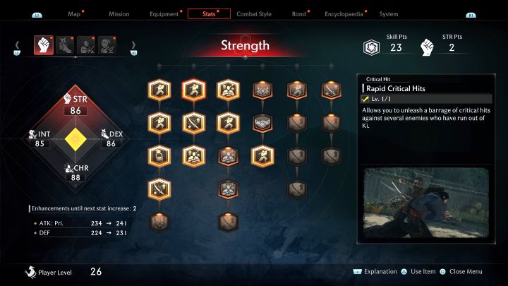 Umiejętność ta umożliwia odpalenie serii trafień krytycznych wymierzonych we wrogów, którym skończyło się ki - Rise of the Ronin: Najlepsze umiejętności - Rise of the Ronin - poradnik do gry