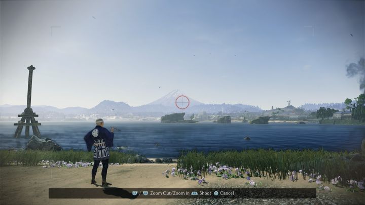 Musicie ustawić się na brzegu wyspy Tsukuda i sfotografować górę Fudżi widoczną na horyzoncie - Rise of the Ronin: Wszystkie zdjęcia w regionie Edo - Rise of the Ronin - poradnik do gry