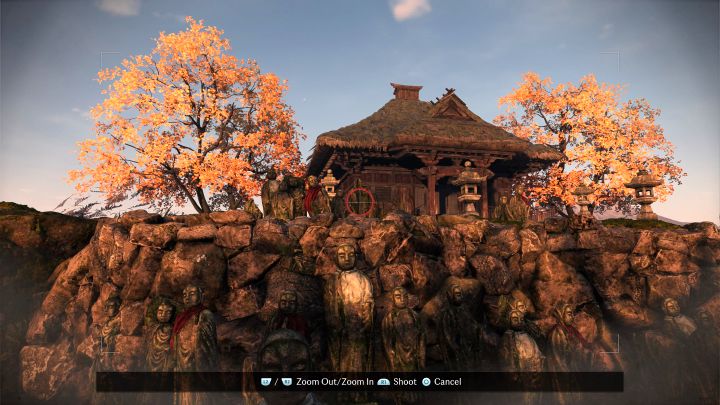 Do sfotografowania są posągi przed świątynią Nagaya Tenmangu - Rise of the Ronin: Wszystkie zdjęcia w regionie Jokohama - Rise of the Ronin - poradnik do gry