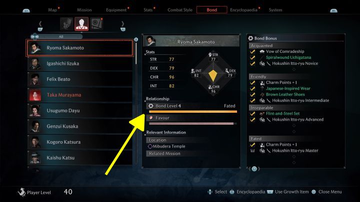 Sposób odblokowania: Osiągnięto pierwszą więź osobistą poziomu 4 - Rise of the Ronin: Wszystkie Trofea, Osiągnięcia, poradnik trofeowy - Rise of the Ronin - poradnik do gry