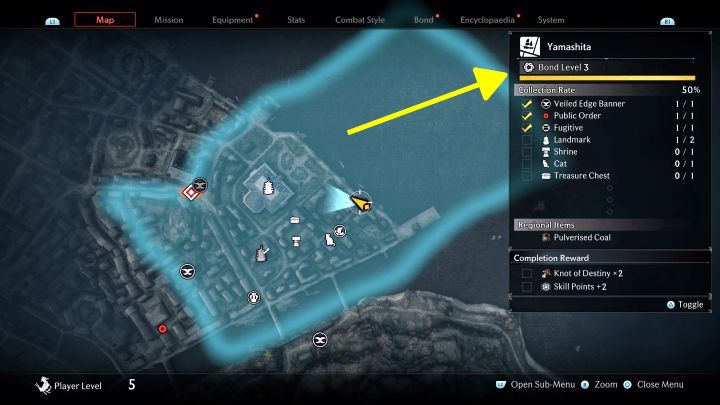 Sposób odblokowania: Osiągnięto pierwszą więź poziomu 3 z obszarem - Rise of the Ronin: Wszystkie Trofea, Osiągnięcia, poradnik trofeowy - Rise of the Ronin - poradnik do gry