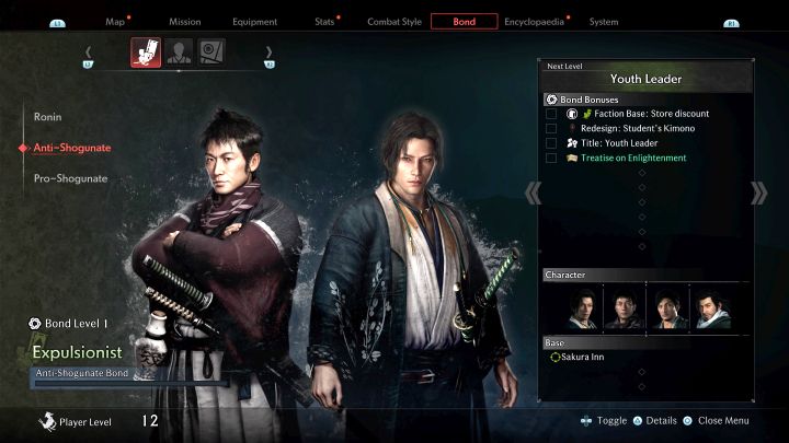 3 - Rise of the Ronin: Ważne wybory i frakcje - Rise of the Ronin - poradnik do gry