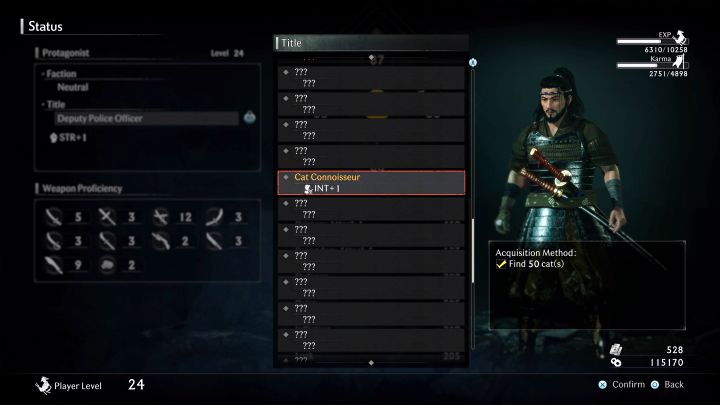 2 - Rise of the Ronin: Jakie zastosowanie ma tytuł i jak go zmienić? - Rise of the Ronin - poradnik do gry