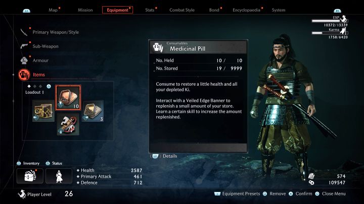 1 - Rise of the Ronin: Jak leczyć główną postać i towarzyszy? - Rise of the Ronin - poradnik do gry