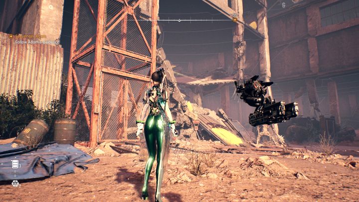 2 - Stellar Blade: Zagadka z dźwigiem w Strefie budowy na Eidos 7 - Stellar Blade - poradnik do gry