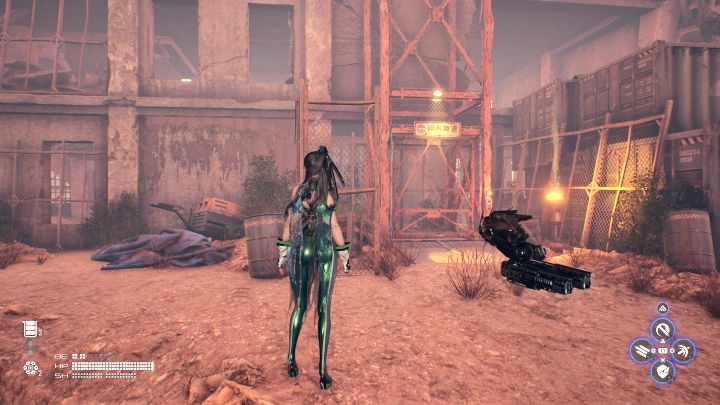 5 - Stellar Blade: Zagadka z dźwigiem w Strefie budowy na Eidos 7 - Stellar Blade - poradnik do gry
