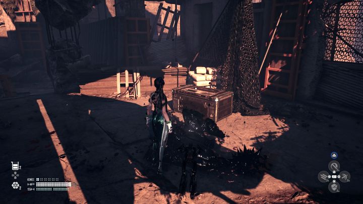 8 - Stellar Blade: Zagadka z dźwigiem w Strefie budowy na Eidos 7 - Stellar Blade - poradnik do gry