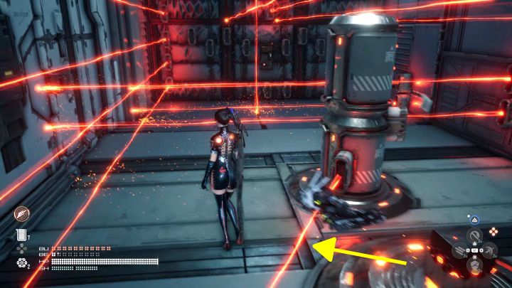 5 - Stellar Blade: Zagadka ze strojem Czarna Róża i laserami w Centrum Kosmicznym Raphaela - Stellar Blade - poradnik do gry