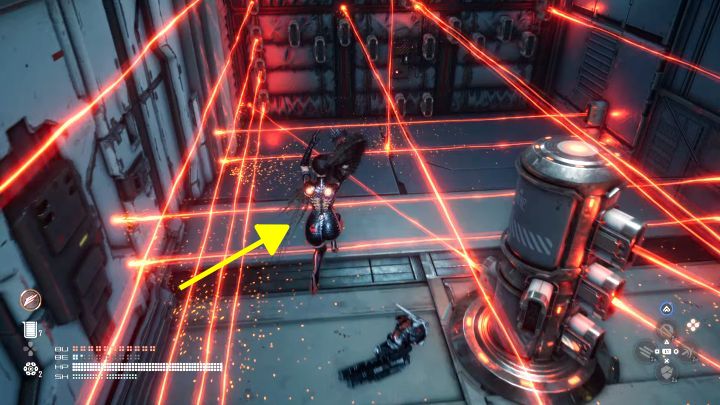 6 - Stellar Blade: Zagadka ze strojem Czarna Róża i laserami w Centrum Kosmicznym Raphaela - Stellar Blade - poradnik do gry