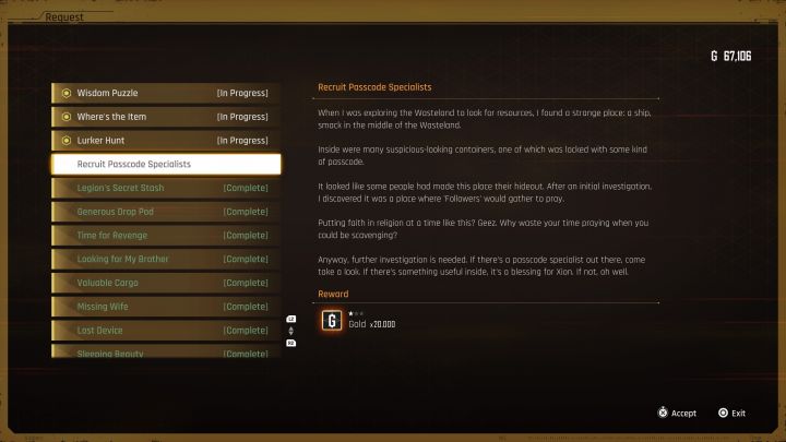 2 - Stellar Blade: Zagadka zadania Szukam speców od kodu dostępu - Stellar Blade - poradnik do gry