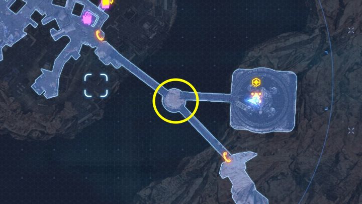 Na zachód od lądowiska możecie złapać się liny, zjechać po niej na dół i przeskoczyć na sąsiednią półkę, na której ukryto puszkę - Stellar Blade: Wszystkie puszki - Stellar Blade - poradnik do gry