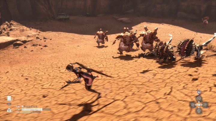 Przystępowanie do otwartych walk to zawsze ryzyko zgonu lub utraty dużej ilości zdrowia, choć konsekwencje ewentualnej śmierci w grze nie są poważne - Stellar Blade: Porady na start - Stellar Blade - poradnik do gry