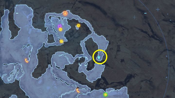 Skrzynka ze wzorem jest w północno-wschodniej części Pustkowia - Stellar Blade: Wszystkie stroje EVE - Stellar Blade - poradnik do gry