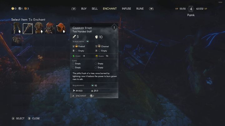 Proces zaklinania nie jest darmowy - No Rest for the Wicked: Jak ulepszać broń? - No Rest for the Wicked - poradnik do gry