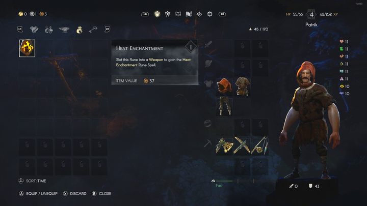 Jeżeli jesteście w posiadaniu broni, z której nie macie zamiaru korzystać, dobrym pomysłem może być wydobycie z niej runy - No Rest for the Wicked: Jak ulepszać broń? - No Rest for the Wicked - poradnik do gry