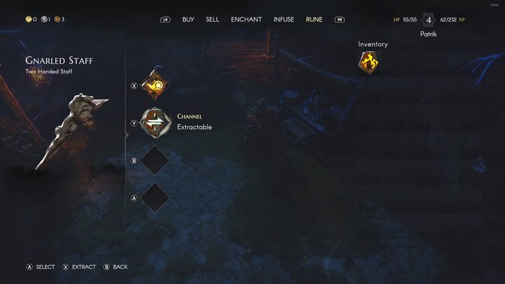 Do Waszego ekwipunku trafi wydobyte z broni wzmocnienie, które następnie możecie założyć na inny przedmiot, w tej samej zakładce - No Rest for the Wicked: Jak ulepszać broń? - No Rest for the Wicked - poradnik do gry