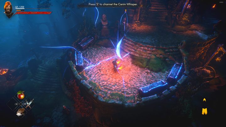 Gdy załatwicie już wszystkie swoje sprawy w Sacrament, możecie ponownie podejść do głównego Szeptu - No Rest for the Wicked: Czy jest szybka podróż? - No Rest for the Wicked - poradnik do gry