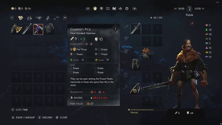 W nowej produkcji Moon Studios natraficie na szeroką gamę różnorodnych broni oraz ich kombinacji - No Rest for the Wicked: Porady na start - No Rest for the Wicked - poradnik do gry