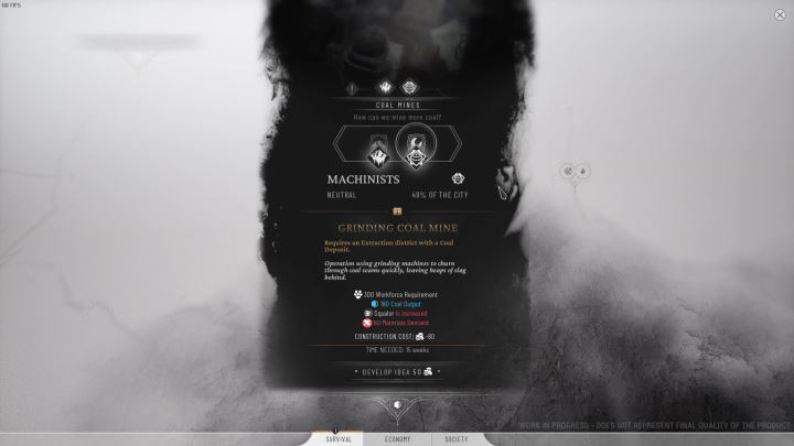 Musicie jednak pamiętać, że złoża w mieście są ograniczone - Frostpunk 2: Jak działa generator? - Frostpunk 2 - poradnik do gry