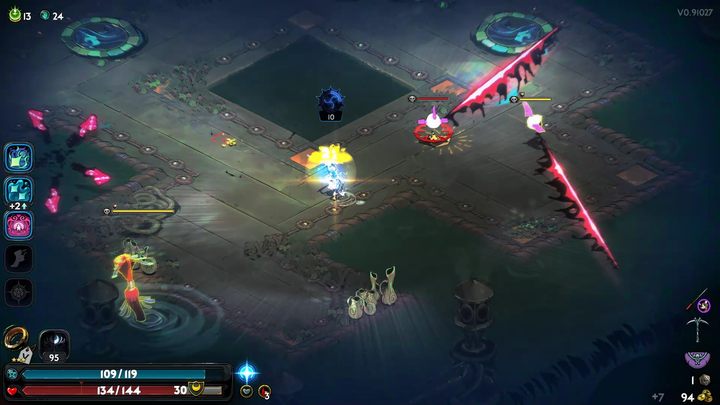 Murena jest jednym z dwóch mini-bossów, z jakimi zetkniecie się w Okeanosie - jest to też znacznie powszechniejsza walka, z którą stykać będziecie się częściej - Hades 2: Okeanos - Hades 2 - poradnik do gry