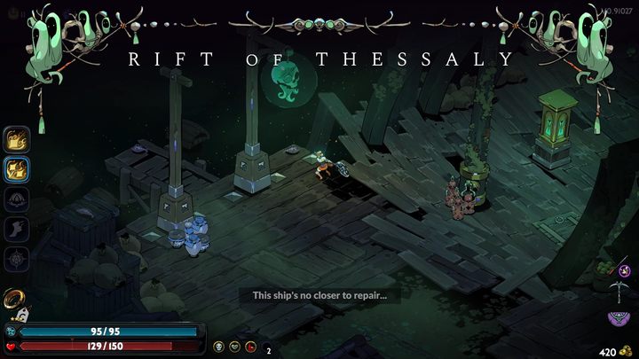 Uskok Tesalski to druga lokacja ścieżki prowadzącej na powierzchnię - Hades 2: Uskok Tesalski - Hades 2 - poradnik do gry