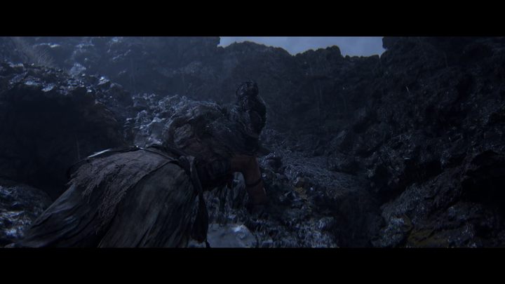 Wciskając SHIFT lub LB Senua zacznie się poruszać szybciej - Hellblade 2: Reykjanesta Rozdział 1 - Hellblade 2 Senuas Saga - poradnik do gry