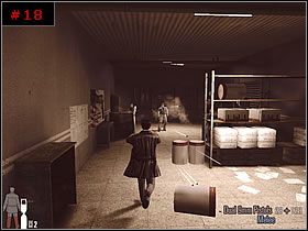 Droga na kładkę kończyła się drzwiami prowadzącymi do pomieszczenia z windą [#19] - [PART I] Chapter I - Max Payne 2: The Fall Of Max Payne - poradnik do gry