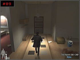 Odnalazłem w korytarzu otwarte drzwi [#90 ] , prowadzące do pomieszczenia z kolejnymi schodami - [PART I] Chapter VII - Max Payne 2: The Fall Of Max Payne - poradnik do gry