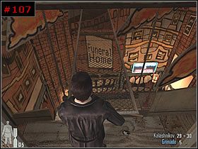 Skorzystałem z posiadanych granatów, by ostudzić zapał trzech sprzątaczy czekających na dole - [PART II] Chapter I - Max Payne 2: The Fall Of Max Payne - poradnik do gry