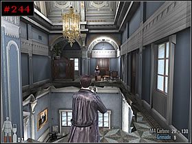 Ruszyłem balkonem z lewej przed siebie, eliminując kolejnych oponentów - [PART III] Chapter VII - Max Payne 2: The Fall Of Max Payne - poradnik do gry