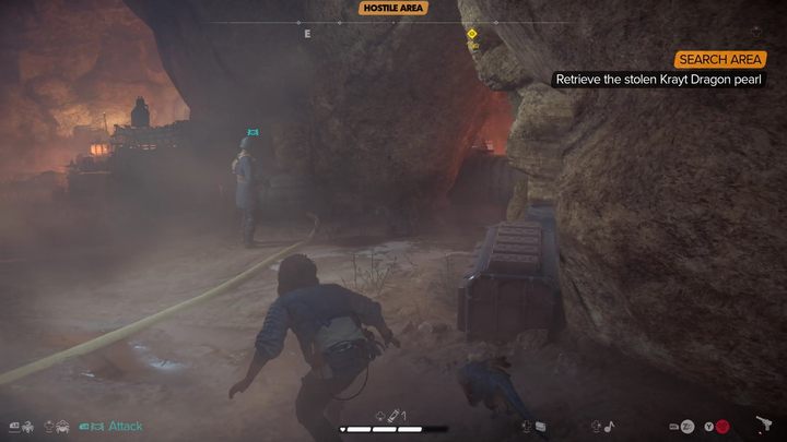 Tym razem ścieżka pozwalająca wam ukraść perłę po cichu jest wam podana jak na tacy - Star Wars Outlaws: Strzelec - solucja, opis przejścia - Star Wars Outlaws - poradnik do gry