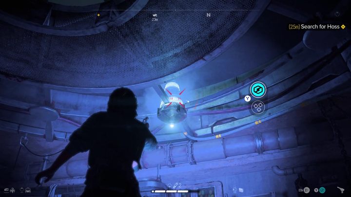 W następnym pomieszczeniu znajdziecie kolejne zamknięte drzwi - Star Wars Outlaws: Strzelec - solucja, opis przejścia - Star Wars Outlaws - poradnik do gry