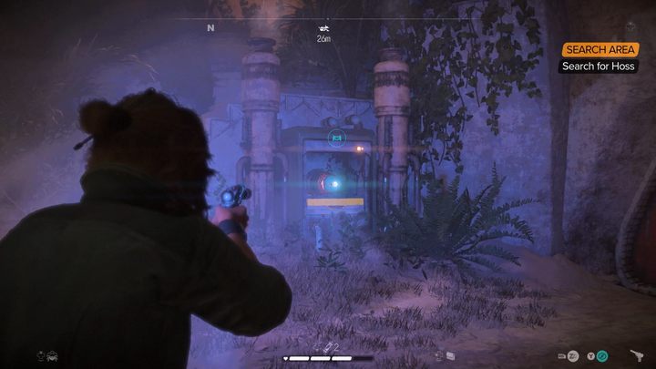 Budynek nie jest zasilony - każcie Nixowi otworzyć klapę obok jednych z zamkniętych drzwi wewnątrz, po czym strzelcie w kondensator za klapą pociskiem jonowym by otworzyć drzwi - Star Wars Outlaws: Strzelec - solucja, opis przejścia - Star Wars Outlaws - poradnik do gry