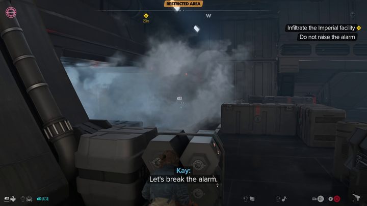 Przed głównym wejściem czatować będzie sporo imperialnych wojskowych - Star Wars Outlaws: Viper - solucja, opis przejścia - Star Wars Outlaws - poradnik do gry