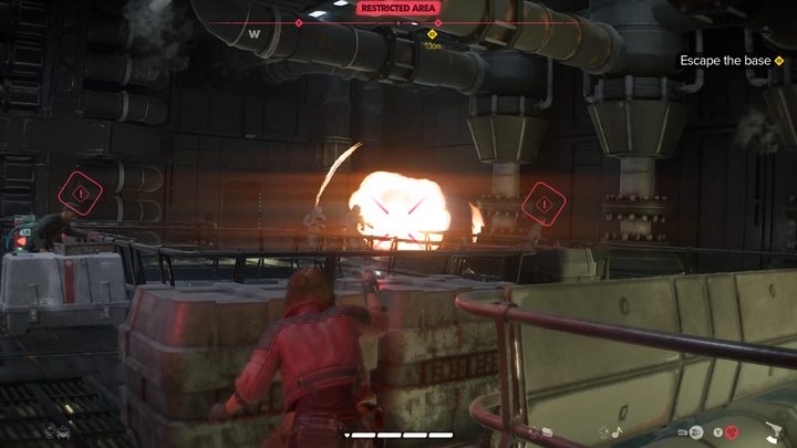 Idźcie dalej przez następne pomieszczenia - Star Wars Outlaws: Inżynier droidów - solucja, opis przejścia - Star Wars Outlaws - poradnik do gry