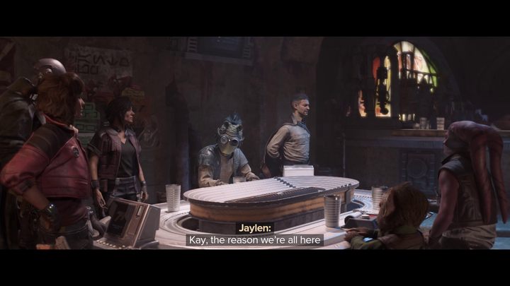 Po ponownym spotkaniu z Riko traficie wreszcie do hangaru, w który zaparkowany czeka na Was prom - Star Wars Outlaws: Prawda - solucja, opis przejścia - Star Wars Outlaws - poradnik do gry