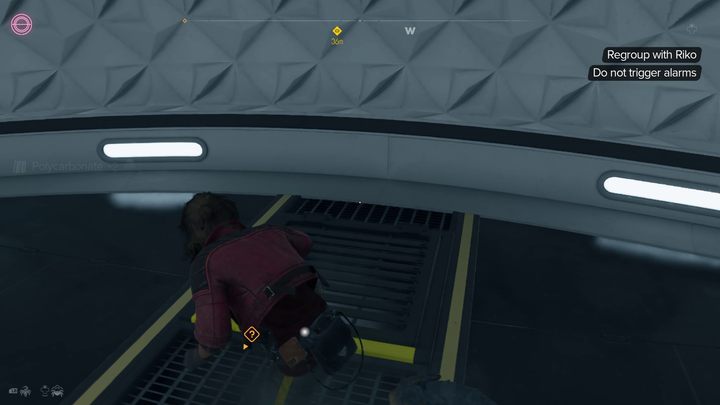 W Sali konferencyjnej wskoczcie do szybu, który zabierze Was do olbrzymiego hangaru - Star Wars Outlaws: Prawda - solucja, opis przejścia - Star Wars Outlaws - poradnik do gry