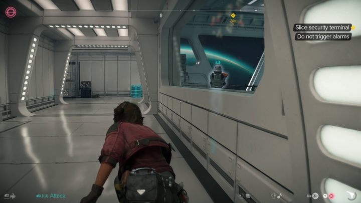 Waszym kolejnym celem jest terminal po drugiej stronie pomieszczenia pełnego imperialnych żołdaków - Star Wars Outlaws: Prawda - solucja, opis przejścia - Star Wars Outlaws - poradnik do gry