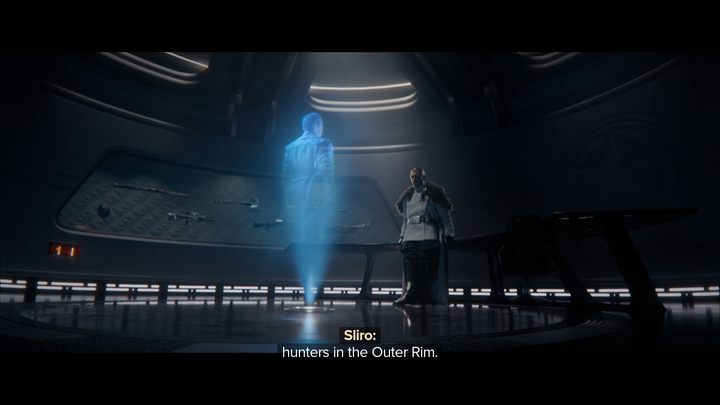 W wentylacji będziecie świadkami spotkania Sliro oraz pewnego jegomościa w czarnej pelerynie - Star Wars Outlaws: Prawda - solucja, opis przejścia - Star Wars Outlaws - poradnik do gry