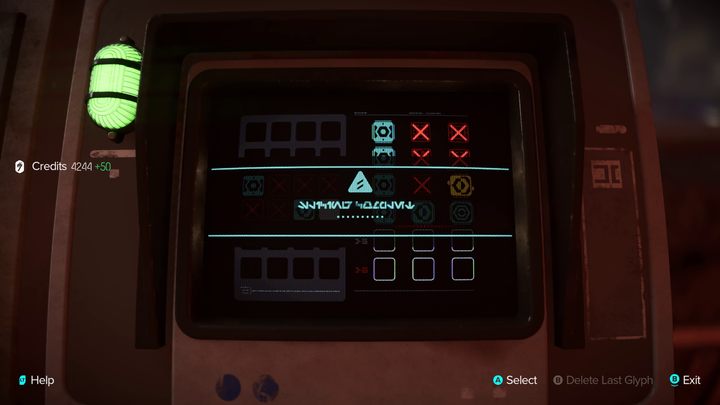 Wejdźcie do sterowni na piętrze, złamcie zabezpieczenia komputera, a następnie wyłączacie barierę gabloty - Star Wars Outlaws: Włamywaczka - solucja, opis przejścia - Star Wars Outlaws - poradnik do gry