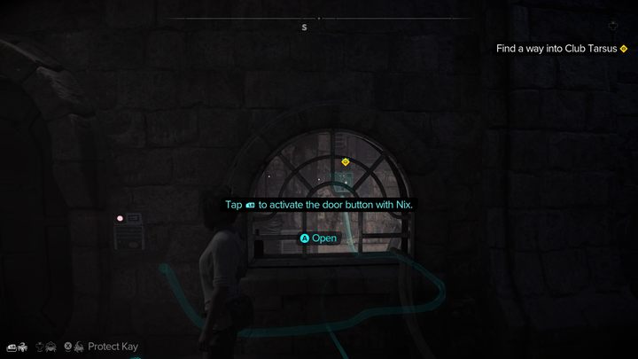 Skorzystajcie z Nixa i wydajcie mu polecenie wciśnięcia przycisku znajdującego się za oknem - Star Wars Outlaws: Początki - solucja, opis przejścia - Star Wars Outlaws - poradnik do gry