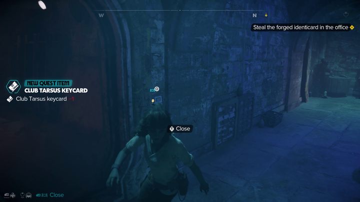Wejście do magazynu znajduje się w korytarzu, na prawo od sceny - Star Wars Outlaws: Początki - solucja, opis przejścia - Star Wars Outlaws - poradnik do gry