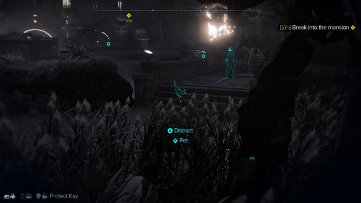 Na dziedzińcu gra zaprezentuje Wam mechanikę skradania oraz cichego eliminowania wrogów - Star Wars Outlaws: Początki - solucja, opis przejścia - Star Wars Outlaws - poradnik do gry